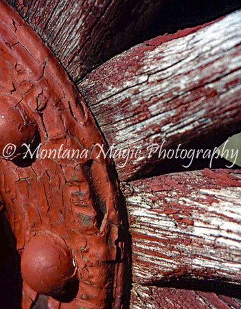 FR104 Red Wagon Wheel