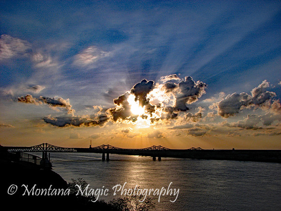 SC121 Mississippi Sunset